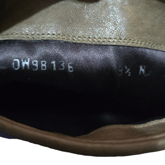 Stuart Weitzman Brown Mid Calf Rustic Boots size 9.5N 9.5 narrow - Picture 8 of 8